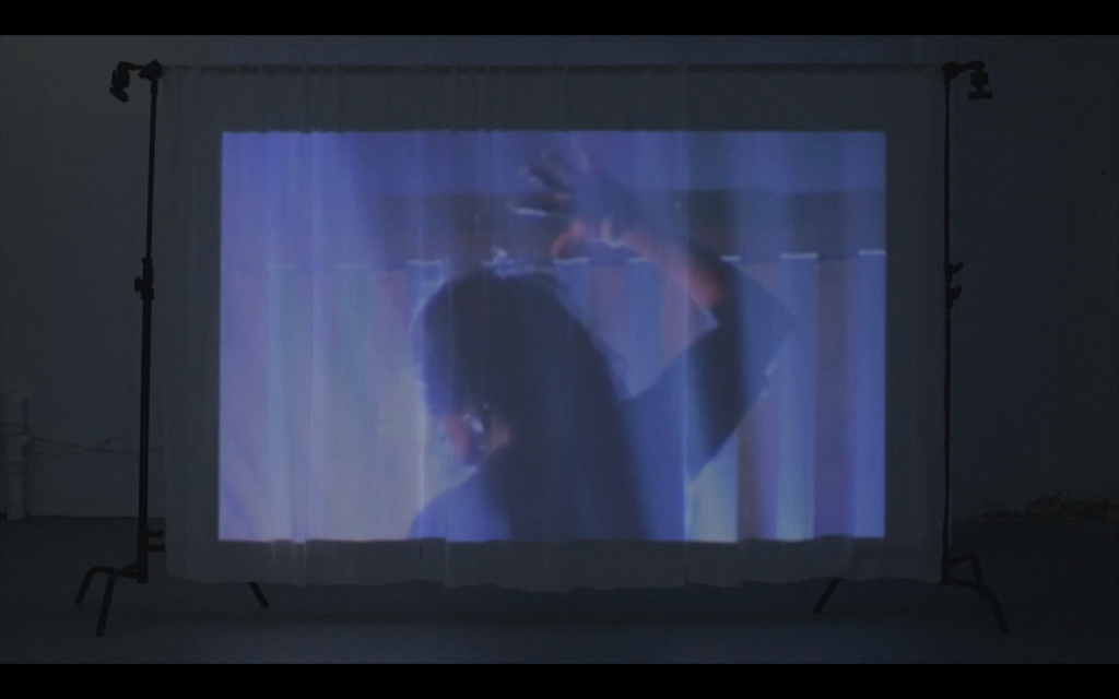 still from the video for 