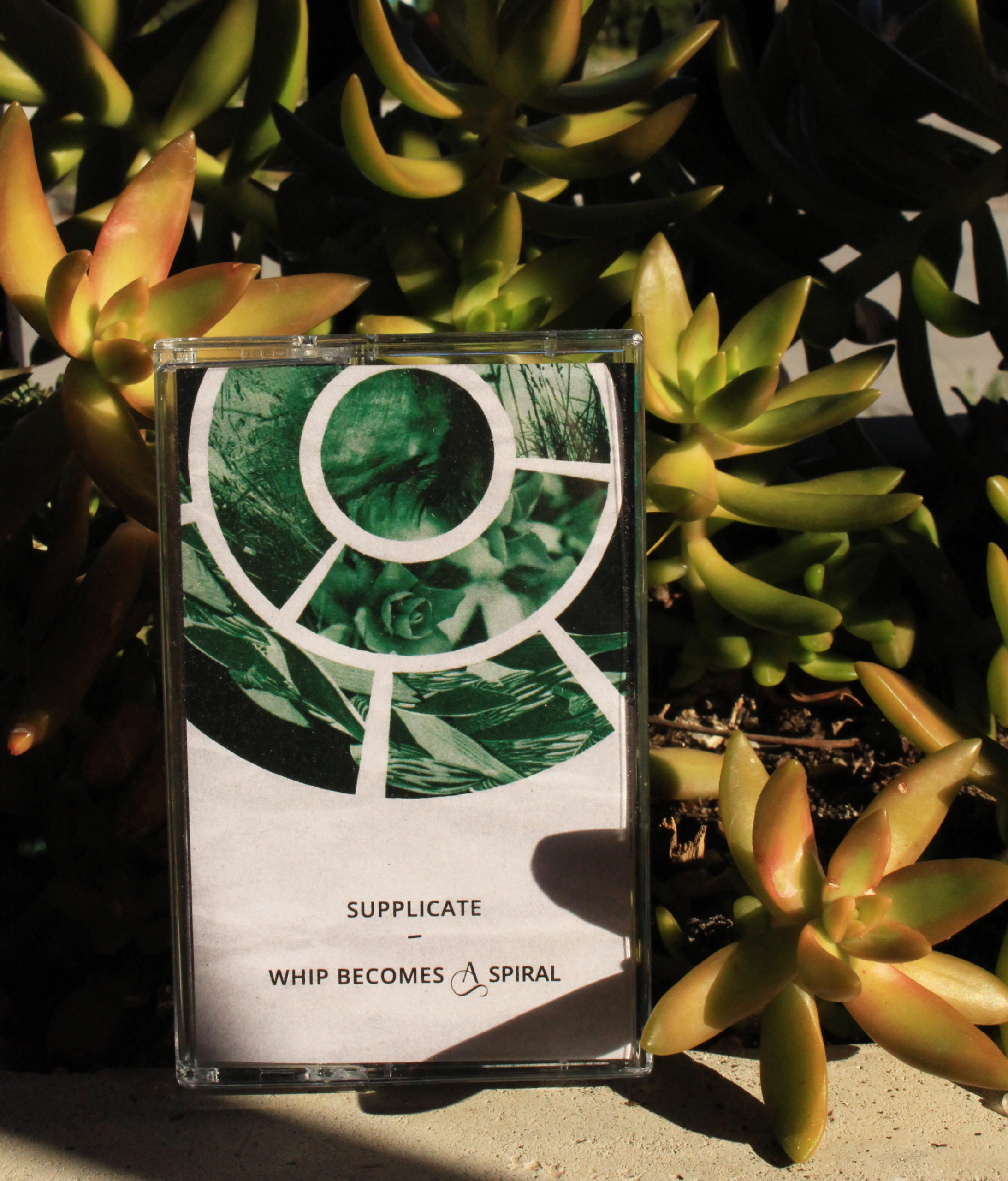 cassette tape by Supplicate designed by Melissa Guion
